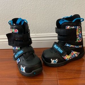 Kids BURTON snowboarding boots used only once
